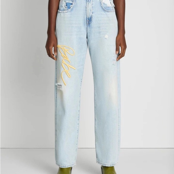 7 For All Mankind The Jennifer Baggy Jeans Sz 29 NWT - Picture 1 of 3